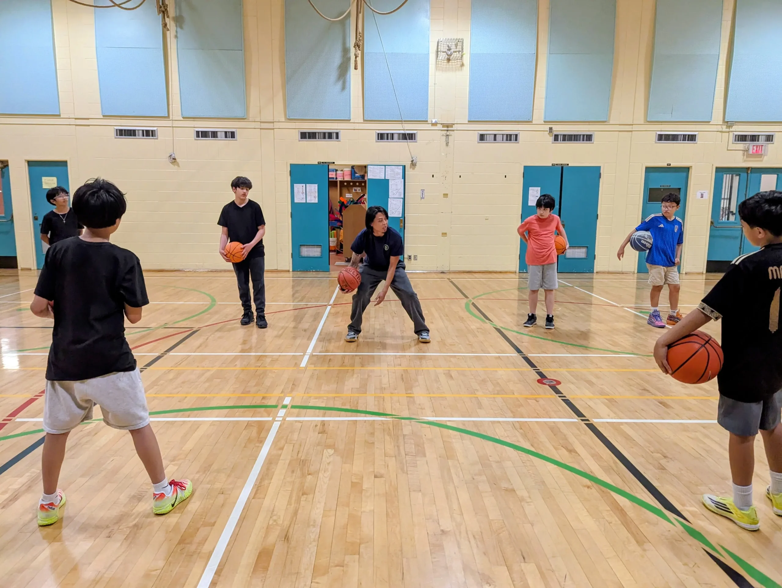 Fundamental Basketball School Training